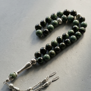 Kanbaba Jasper Doğal Taş Tesbih – 33’lük / 8 mm