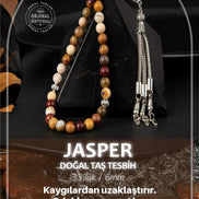 Jasper Doğal Taş Tesbih 33lük - 6mm