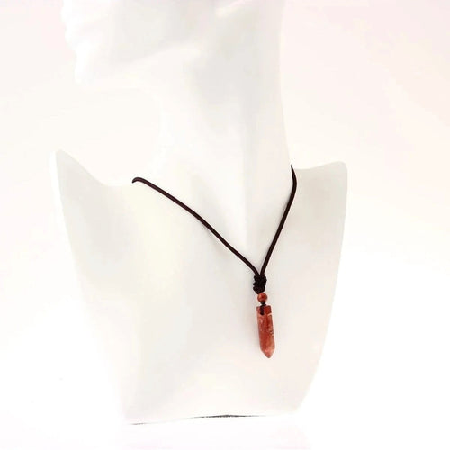 Jasper Doğal Taş Kolye Ucu 3cm