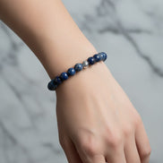 Lapis Lazuli 6mm Doğal Taş Bileklik