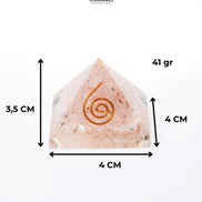 Pembe kuvars Piramit