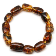 Damla Kehribar Bileklik – 13 × 15 mm | 25 gr | 18 cm