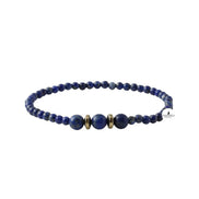 Lapis Lazuli 4mm Doğal Taş Bileklik
