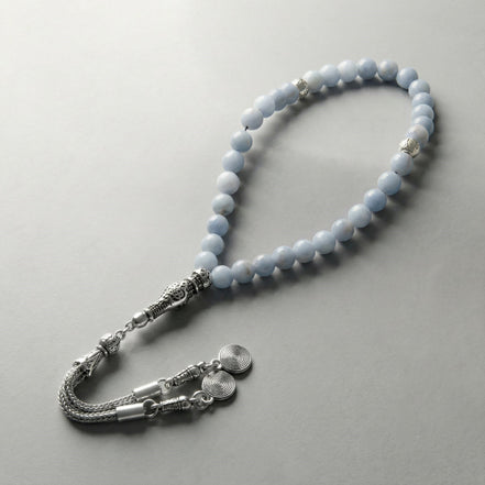 Anjelit Doğal Taş Tesbih – 33’lük / 6 mm