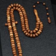 Kuka Ağacı 99’lu Tesbih – 5 × 7 mm Rondel Kesim