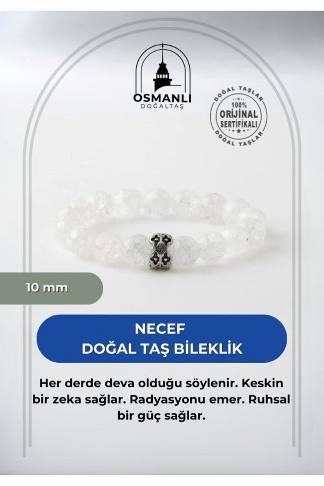 Necef 10mm Doğal Taş Bileklik