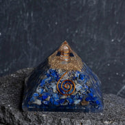 Sertifikalı Lapis lazuli Piramit