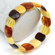Damla Kehribar Bileklik – 11 × 19 mm | 12 gr | 18 cm