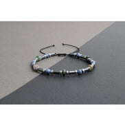 Hint Akik-Lapis Lazuli-Hematit Doğal Taş Bileklik