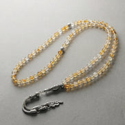 Sitrin Doğal Taş Tesbih – 33’lük / 8 mm