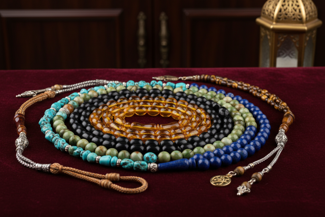 lük doğaltaş tesbih koleksiyonu yap