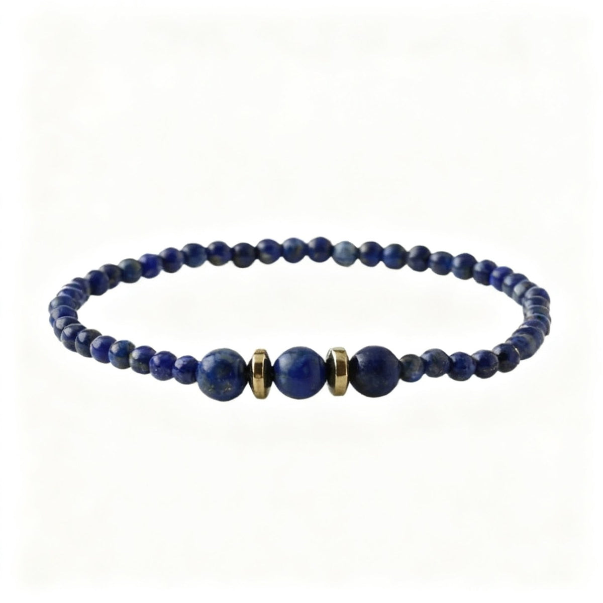 Lapis Lazuli 4mm Doğal Taş Bileklik