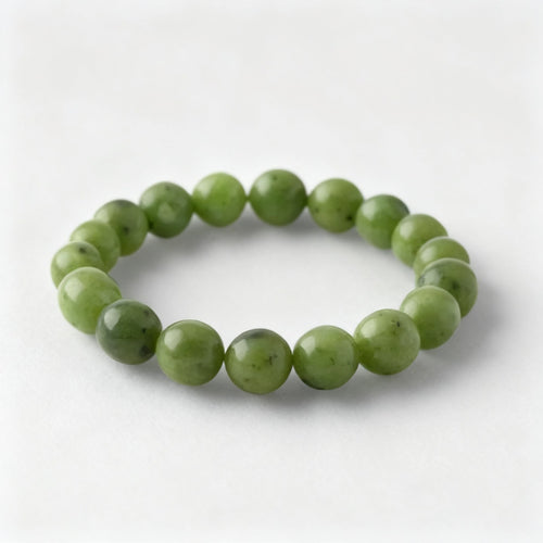 Yeşim 10mm Doğal Taş Bileklik