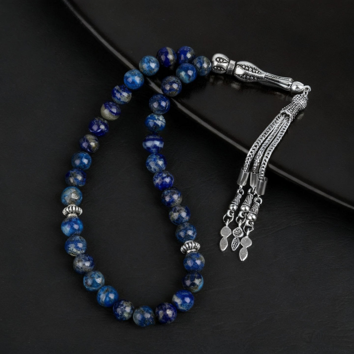 Lapis Lazuli Doğal Taş Tesbih 33lük - 8mm